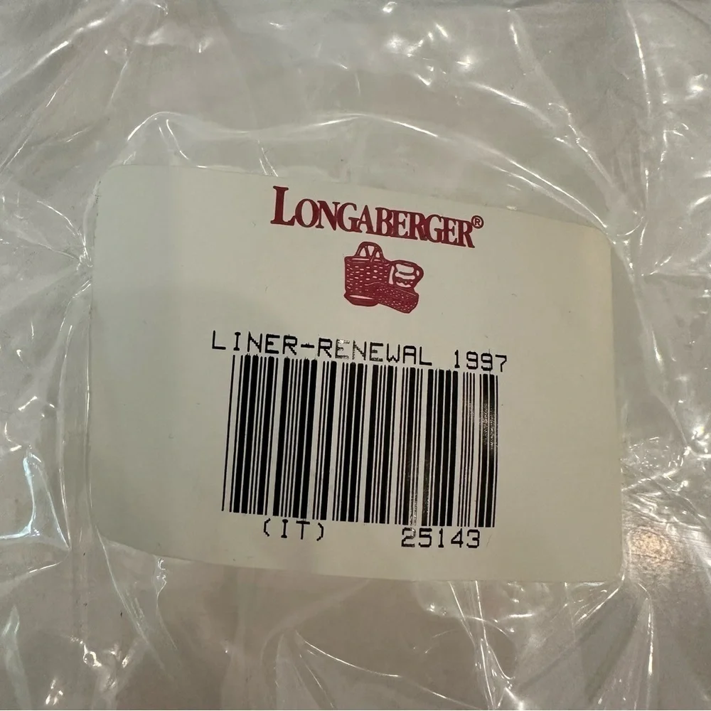 Nwt LONGABERGER Horizon of hope mini basket